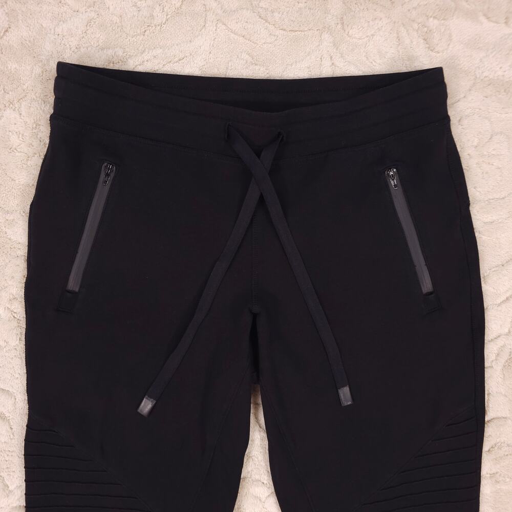 Alo Yoga Urban Moto Sweatpants Black Sz Small - Picture 3 of 9